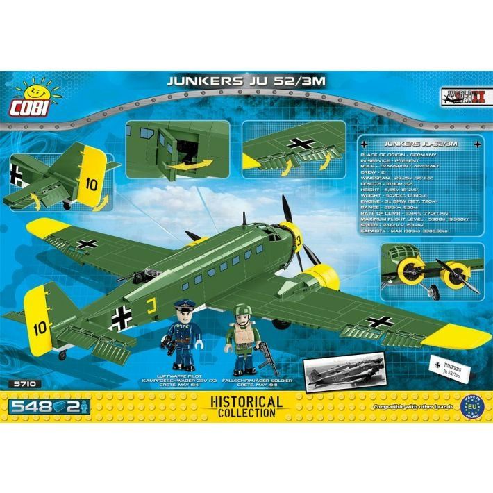 Cobi Kit di costruzioni: Cobi | 5710 | Junkers Ju52/3m – Nuovo e nell'imballaggio originale da Schneisingen venduto da 500_to_moon 1
