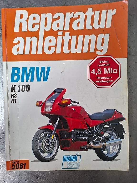 BMW Tutti i ricambio per moto: BMW K100 Reparaturanleitung – Usato da Benglen venduto da Moto42