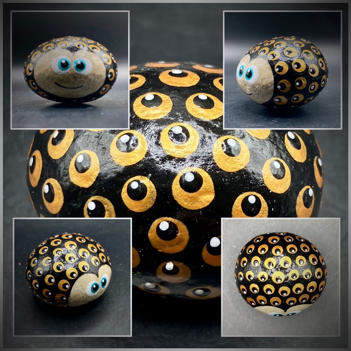 Tutte le decorazioni: Handbemalte Marienkäfer, Glücksbringer, Geburt ,Tischdeko – Nuovo e nell'imballaggio originale da Vinelz venduto da Viewfinder84 4