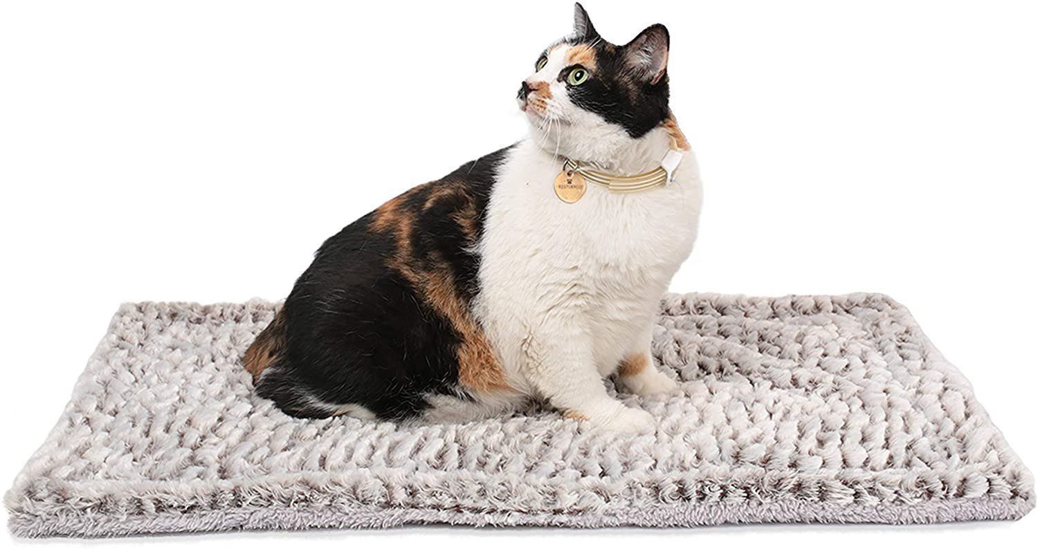 Panier 2 En 1 Pliable Pour Chien Et Chat – Niche Chauffante Avec Coussin Amovible, Confortable Et Douillet (taille S)