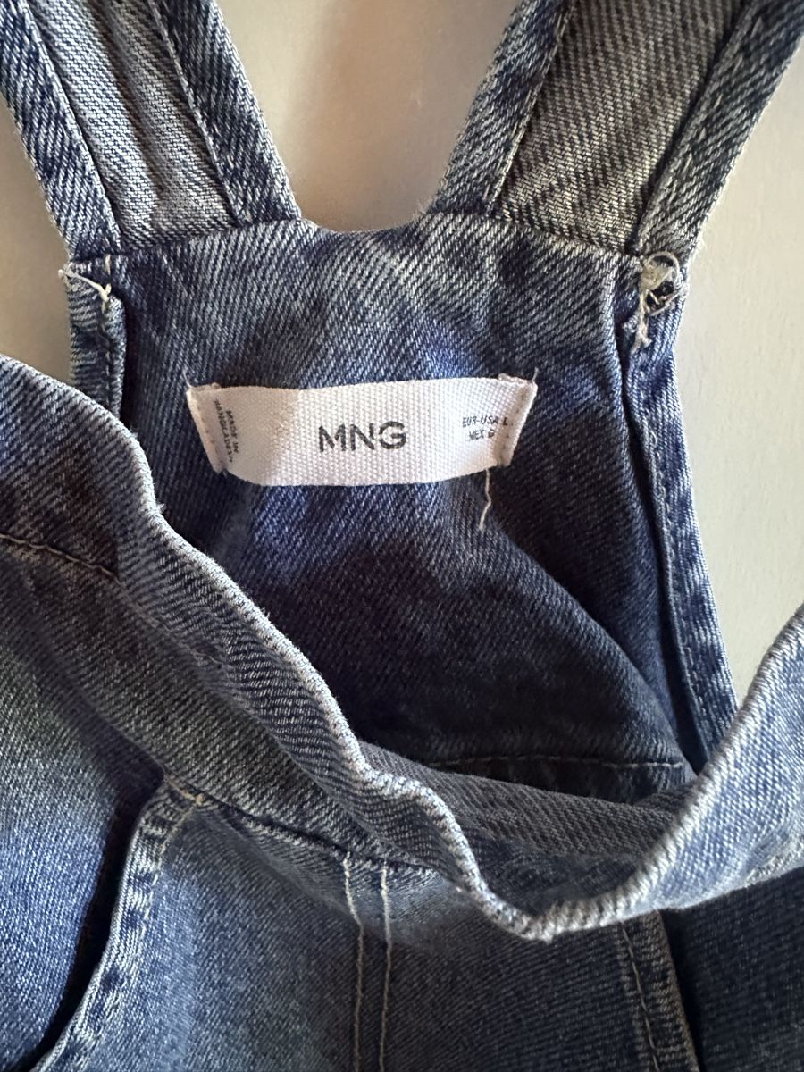Mango Pantalons: Latzhose Jeans von Mango Gr. L – D'occasion à Münsingen par Secondhand89 2