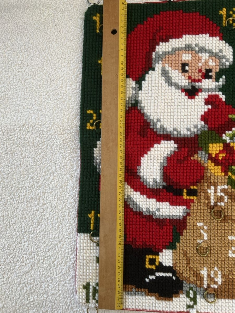 Calendari: Adventskalender von Hand gestickt.      – Nuovo e nell'imballaggio originale da Hochdorf venduto da la_nationale 4