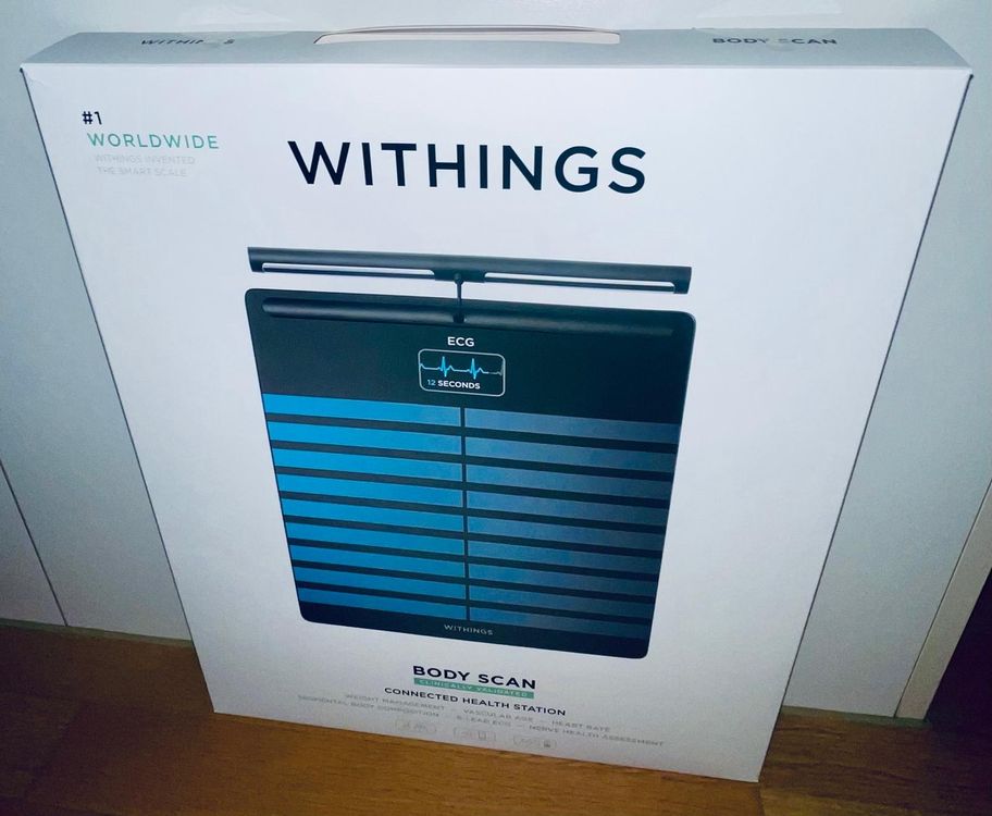 Withings Body Scan, Top Zustand, neuwertig, OVP Mit Garantie (Gebraucht ...