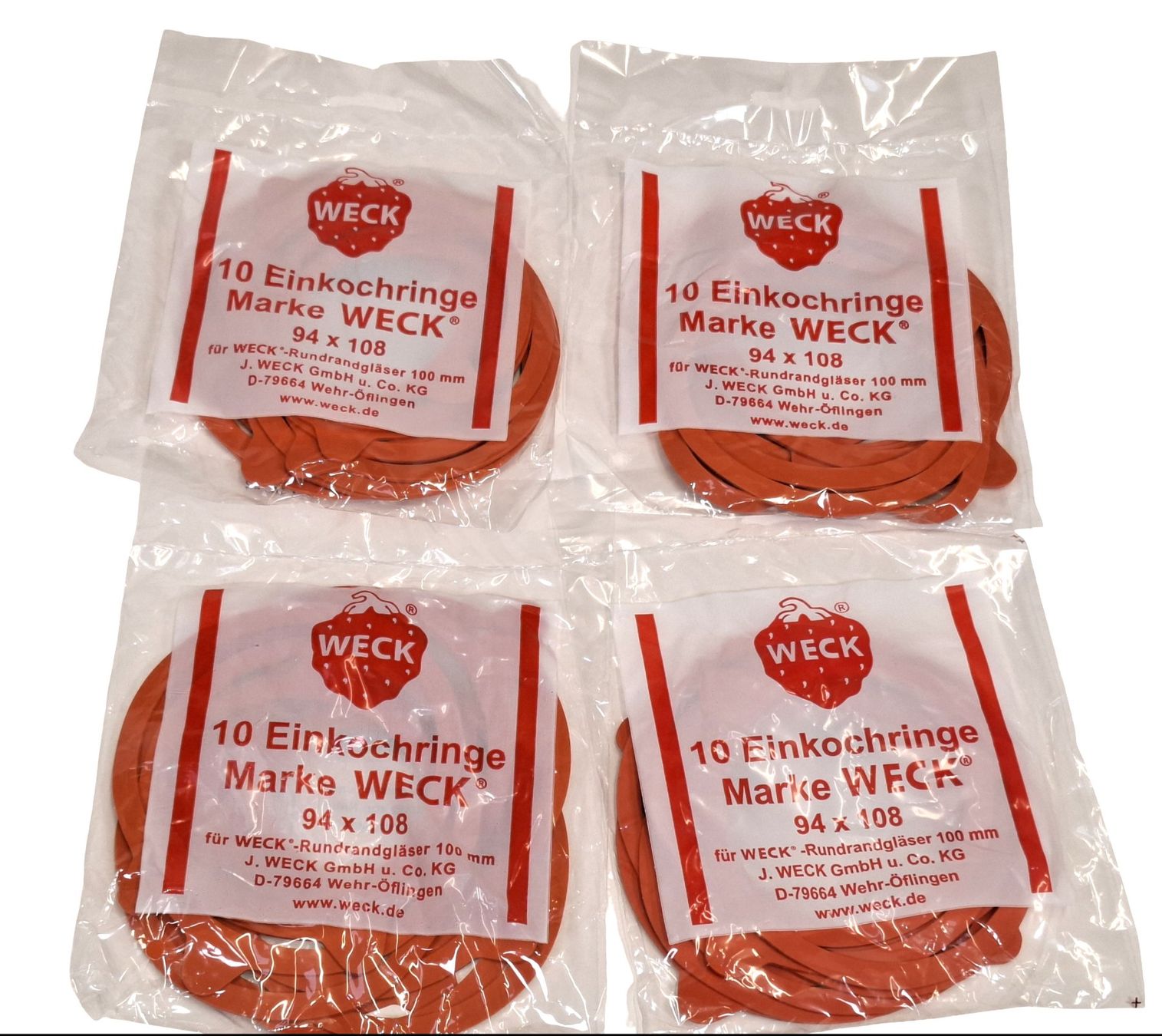 Weck Contenitori & Simili: WECK Einkochringe 10Stk. 100mm – Nuovo e nell'imballaggio originale da Wil SG venduto da Restwert_Wil 2