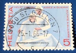 CH Briefmarken Vollstempel   