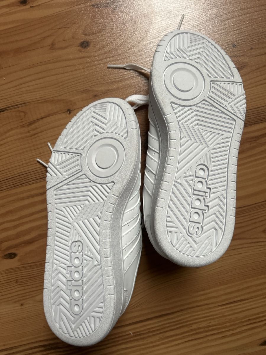 Adidas Damenschuhe: Adidas Hoops 3.0 Low - weiss - Gr. 38.5 – Neu und originalverpackt aus Hausen AG von cele01 3