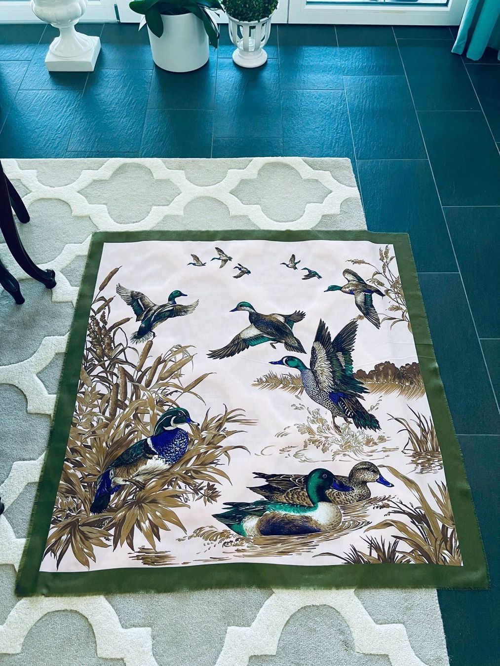 Foulard & Sciarpe: Wunderschöner Foulard - Gross – Usato da Winkel venduto da KaschmirArt