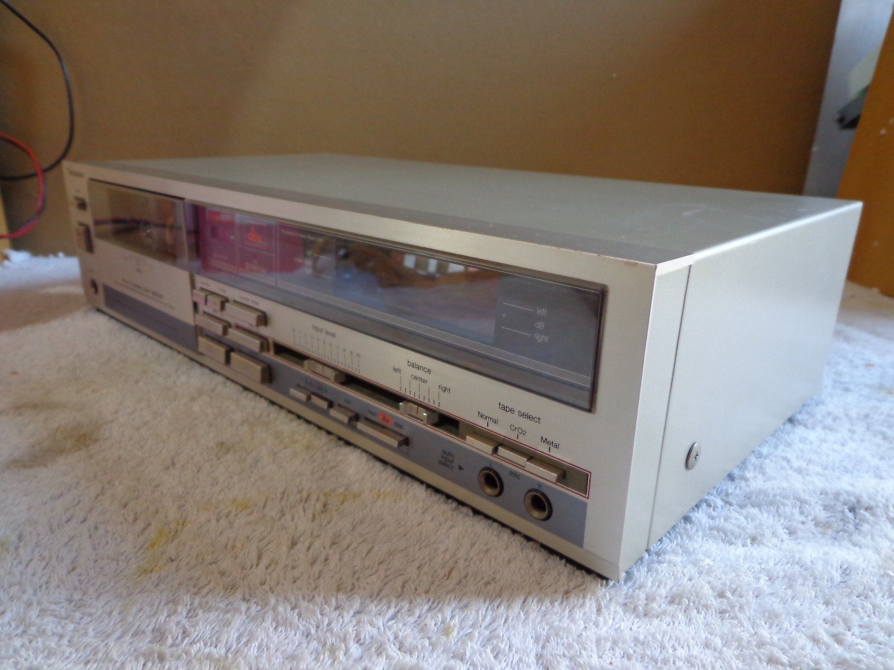 Technics Registratori: Technics Stereo Cassette Deck M233X guter Zustand – Usato da Ligornetto venduto da Faffarel 3
