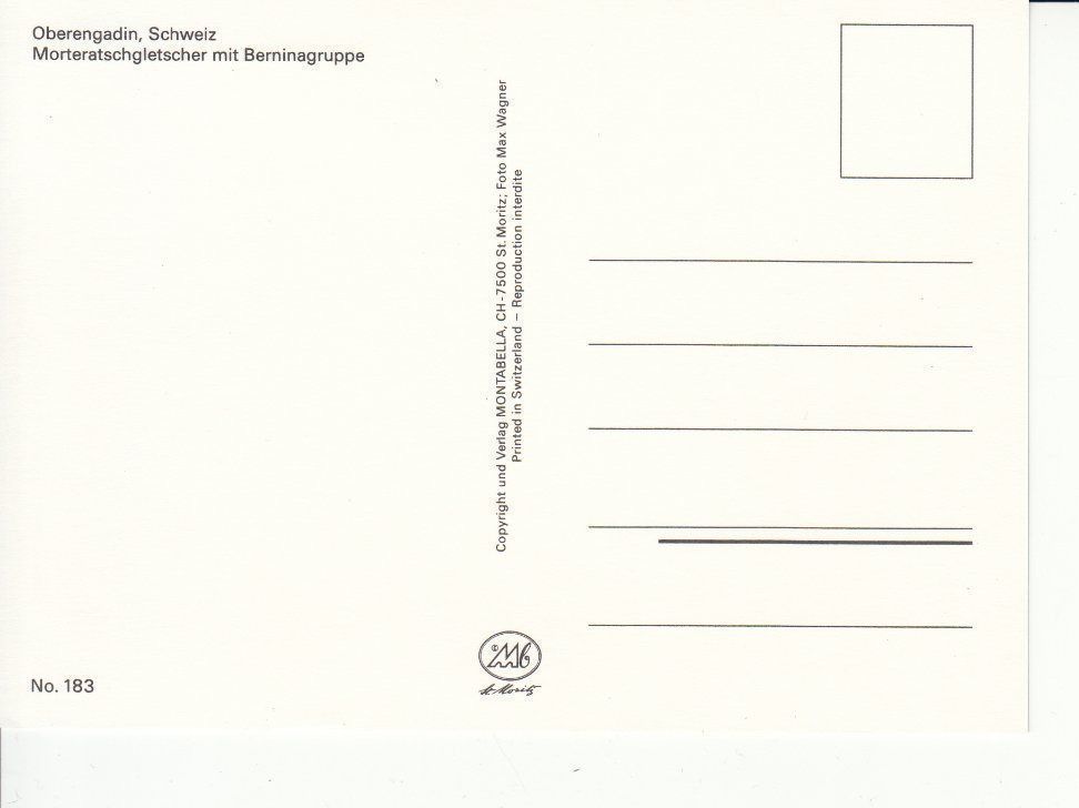 Cartoline postali: Engadin 7 um 1995 – Usato da Bürglen TG venduto da StampGraf 1