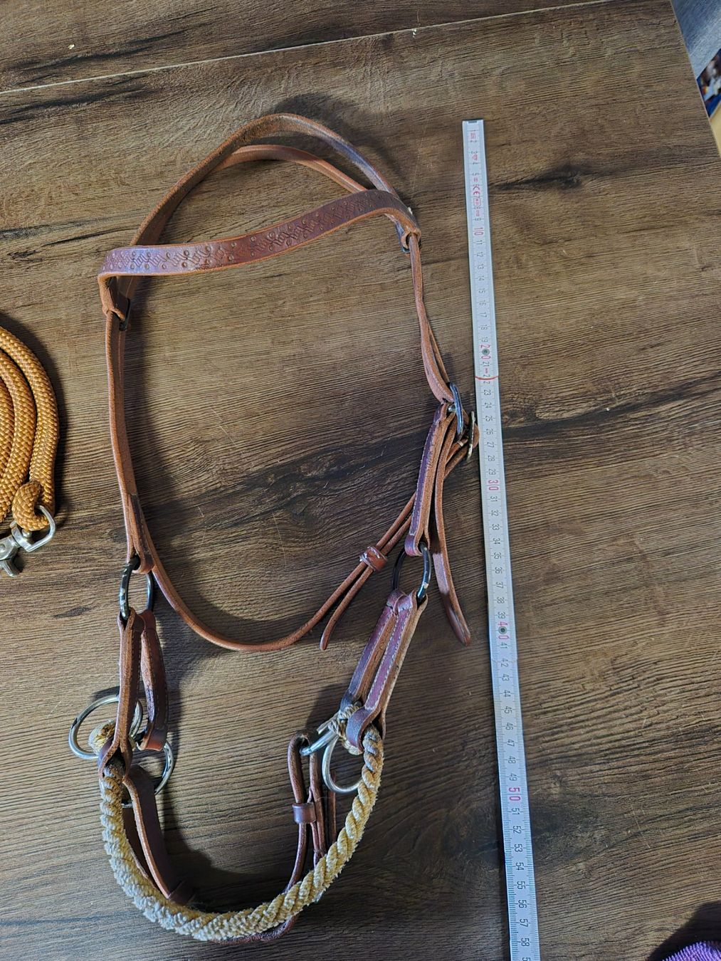Brides, licols: Gebisslos Sidepull Zaumzeug Cob – D'occasion à Meggen par Orrinka20 5