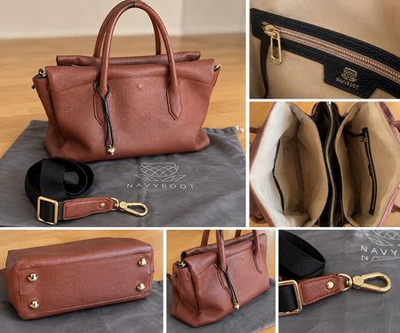 NAVYBOOT Leather Bag - Brown