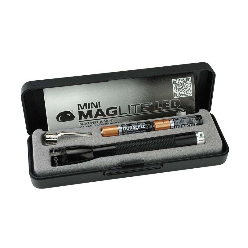 Lampade: MINI MAGLITE 2x AAA SPECTRUM LED Flashlight – Nuovo e nell'imballaggio originale da Dietlikon venduto da SAT-SWISS