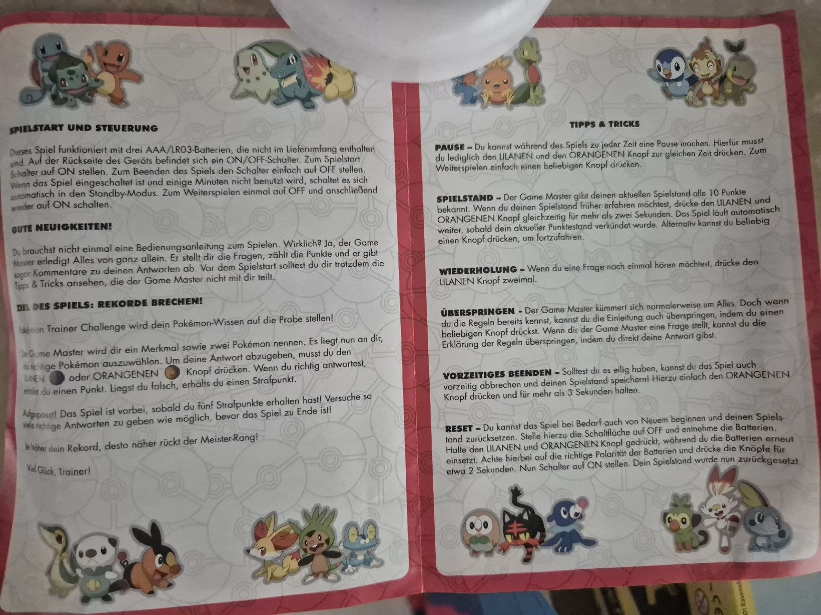 Jeux: pokemon quizspiel – D'occasion à Bronschhofen par Shainarose 1
