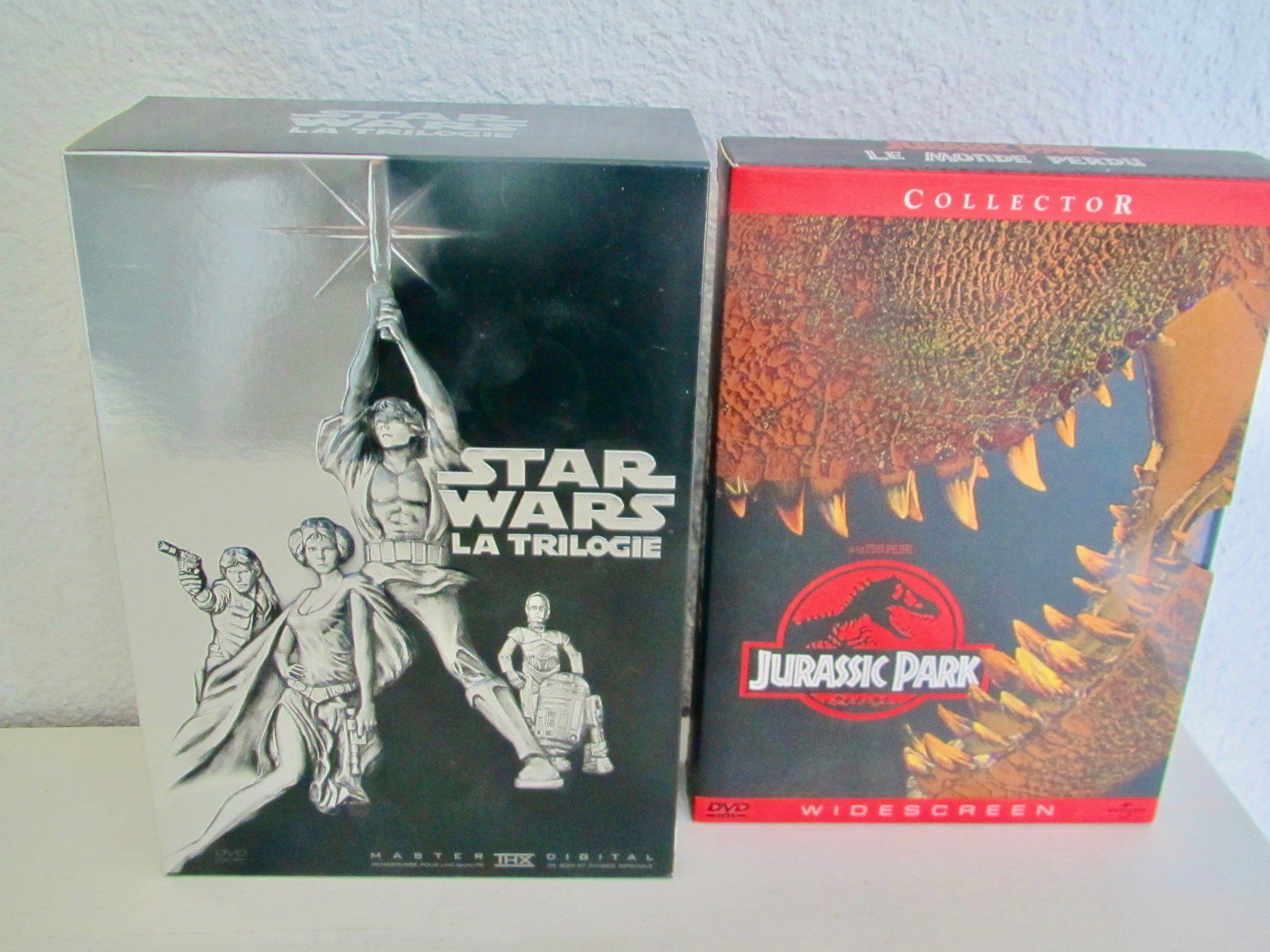 Tutti i DVDs: 6 DVD STAR WARS   JURASSIC PARK – Usato da Murten venduto da Selliot