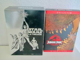 6 DVD STAR WARS   JURASSIC PARK