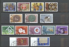 1981-86 diverse Serien gestempelt
