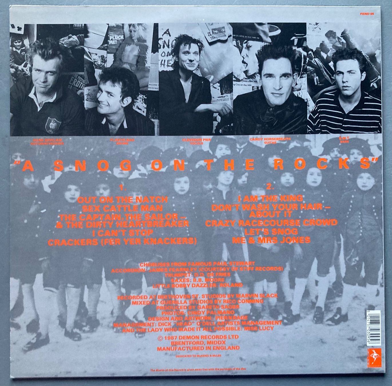 Dischi in vinile: HEAD - A SNOG ON THE ROCKS – Usato da Poliez-Pittet venduto da Newtown-Records 1