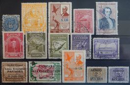 Ecuador Lot mit alten Werten III