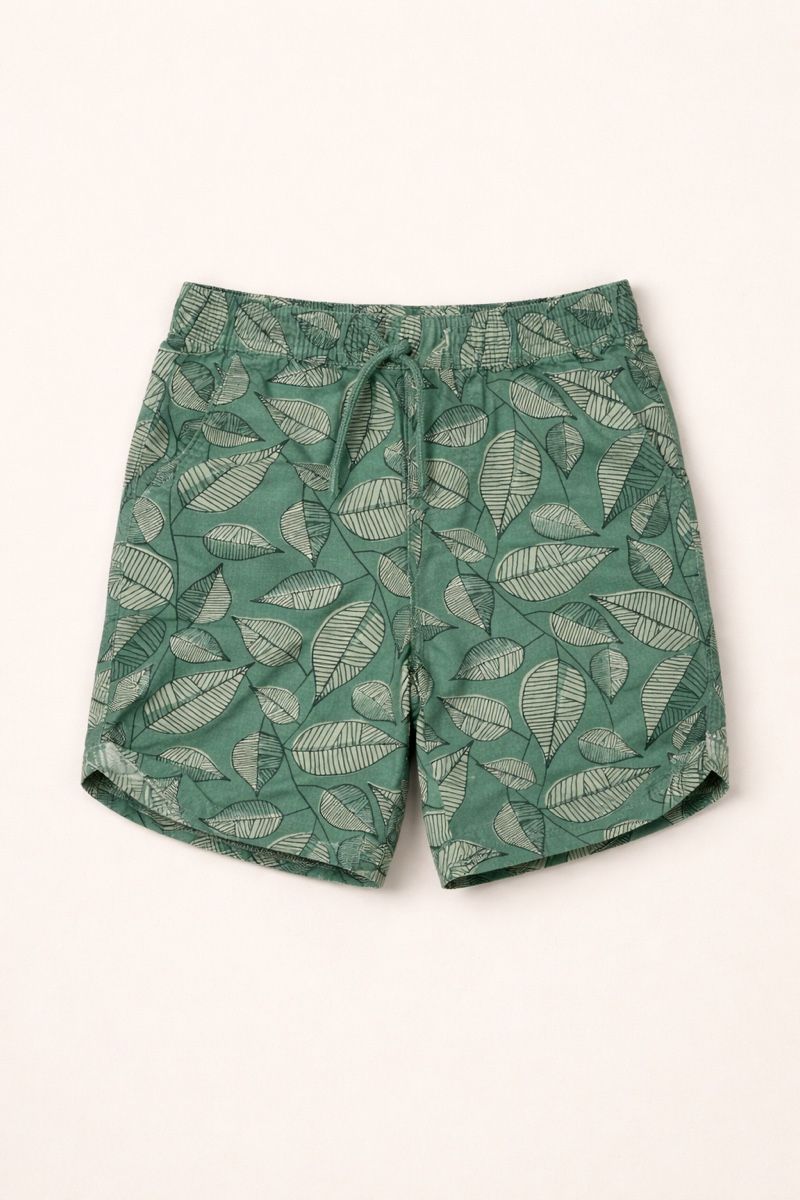 Pantaloni: BERMUDA ENFANT FEUILLAGE – Nuovo (secondo la descrizione) da Lausanne venduto da mar_6snp 1