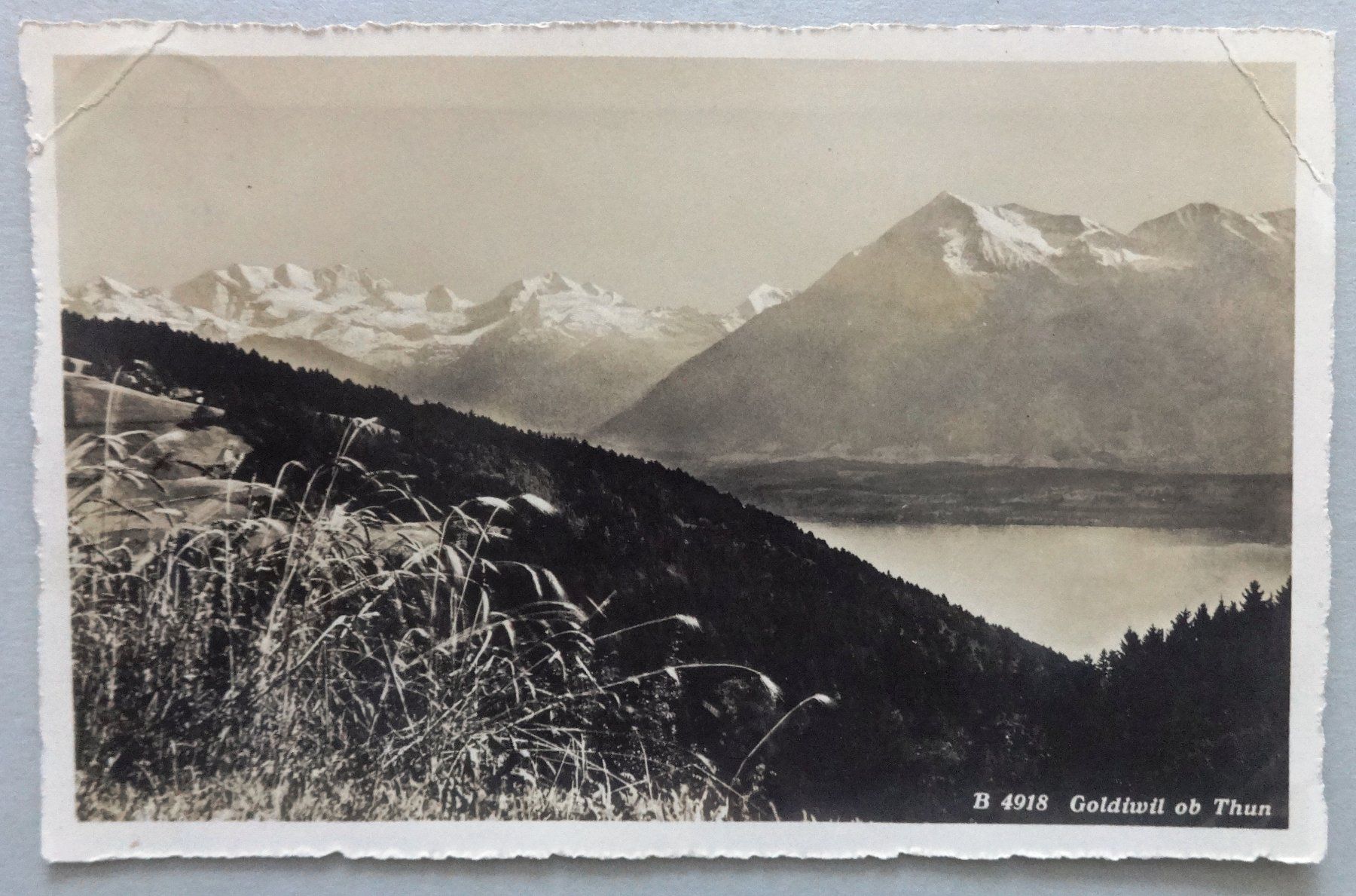 Cartoline postali: Goldiwil ob Thun – Difettoso da Fétigny venduto da Billy2miny
