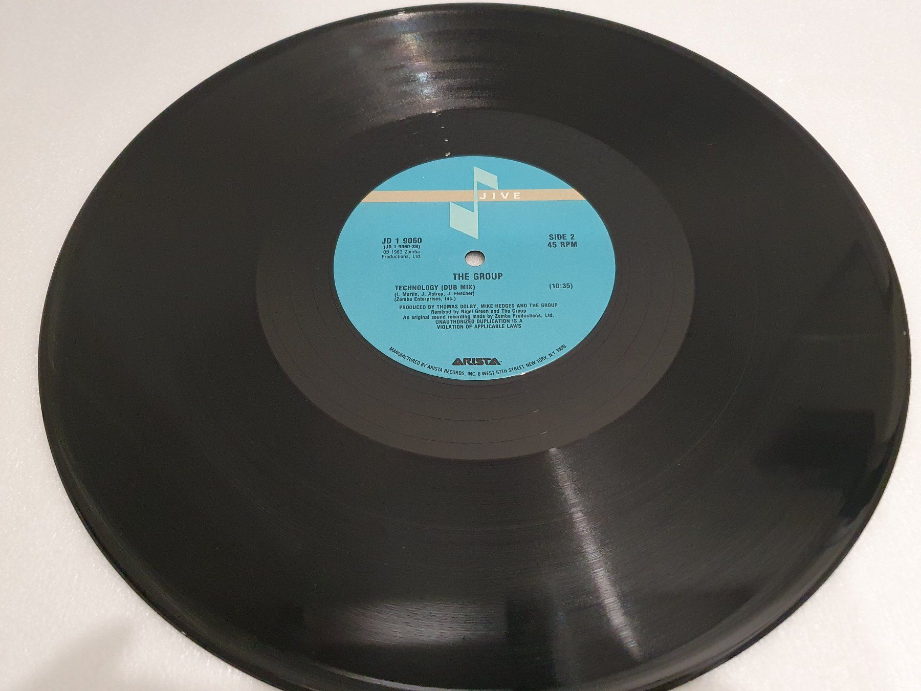 Dischi in vinile: The Group – Technology (Electro, Synth-pop) – Usato da Uster venduto da Vinyl-Leidenschaft 4
