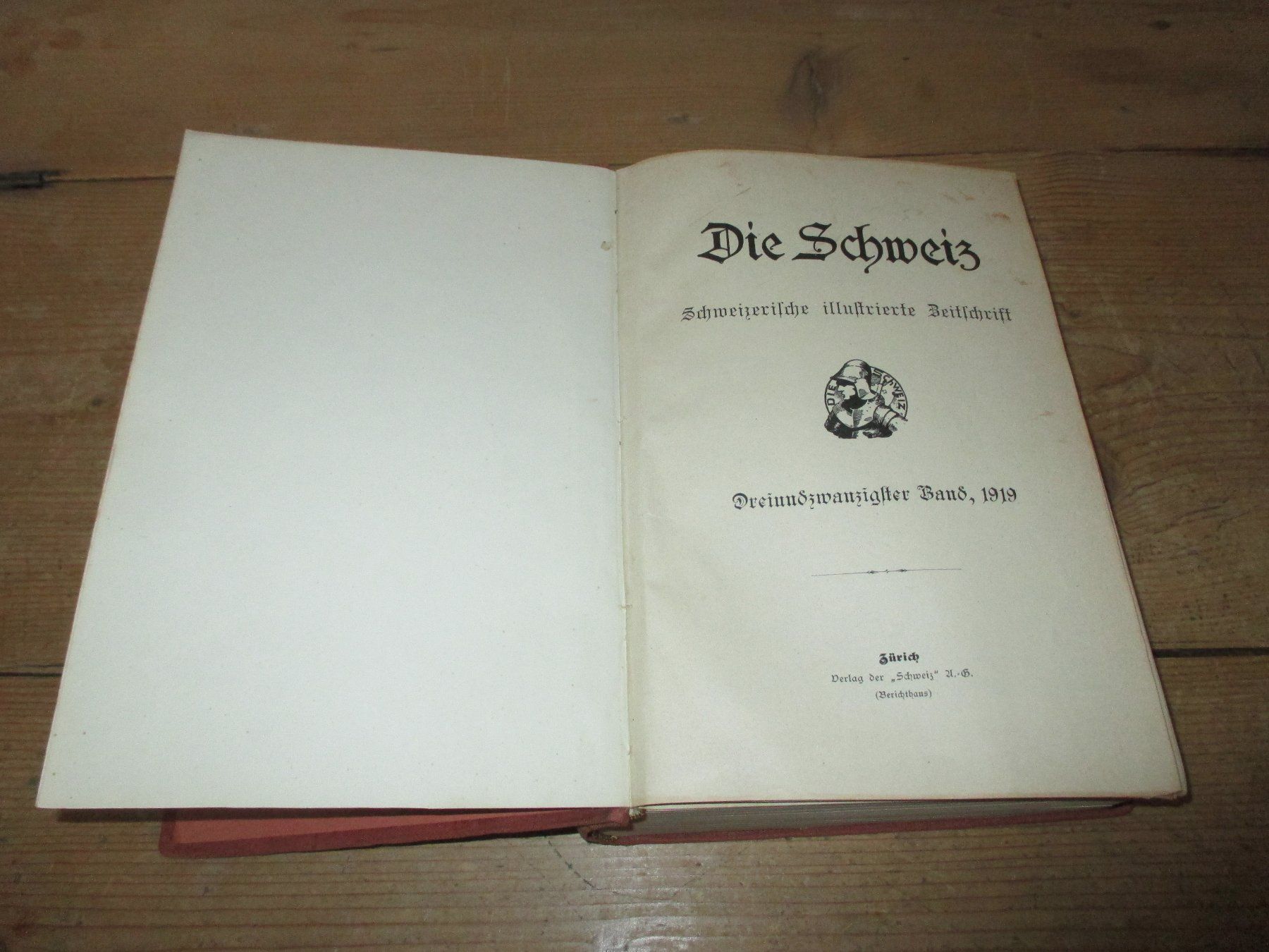 Livres: Die Schweiz 1919 – D'occasion à Flims - Dorf par Stagediver