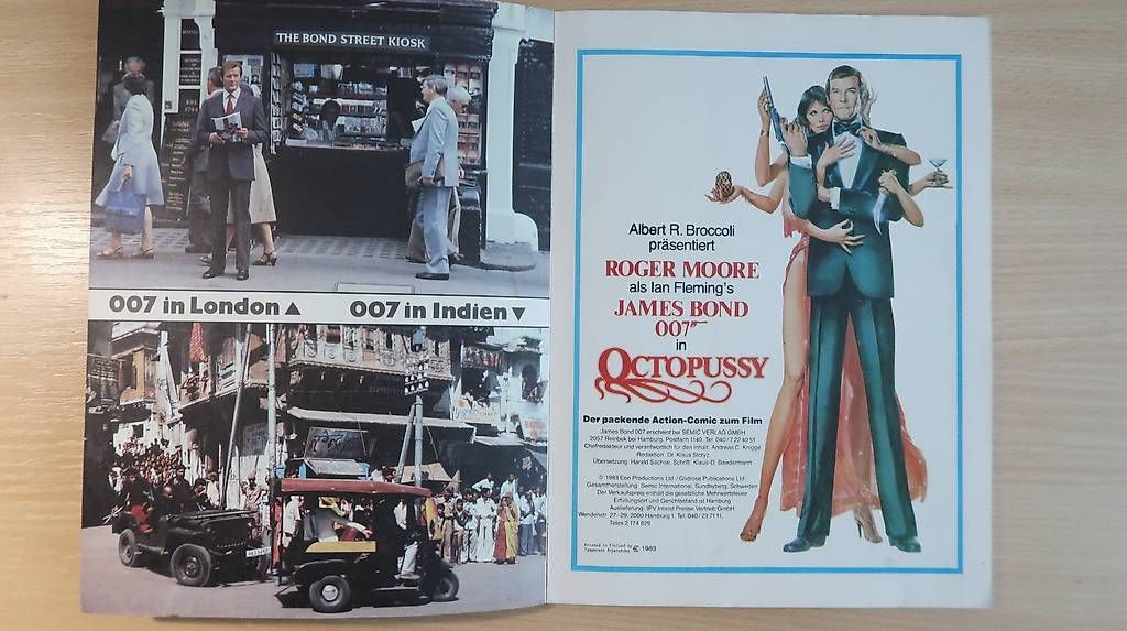 Fumetti: James Bond 007 - Octopussy - Comic – Usato da Rafz venduto da andy-music01 1