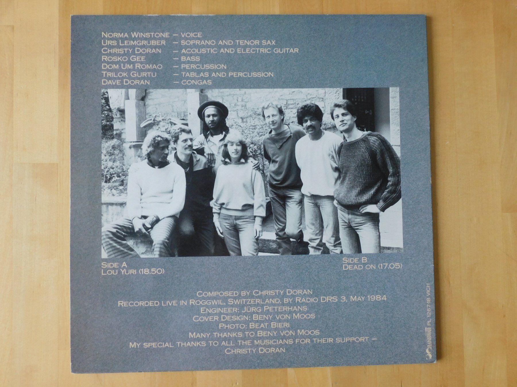 Dischi in vinile: Christy Doran's May 84 - Swiss – Usato da Emmenbrücke venduto da Dickens 1