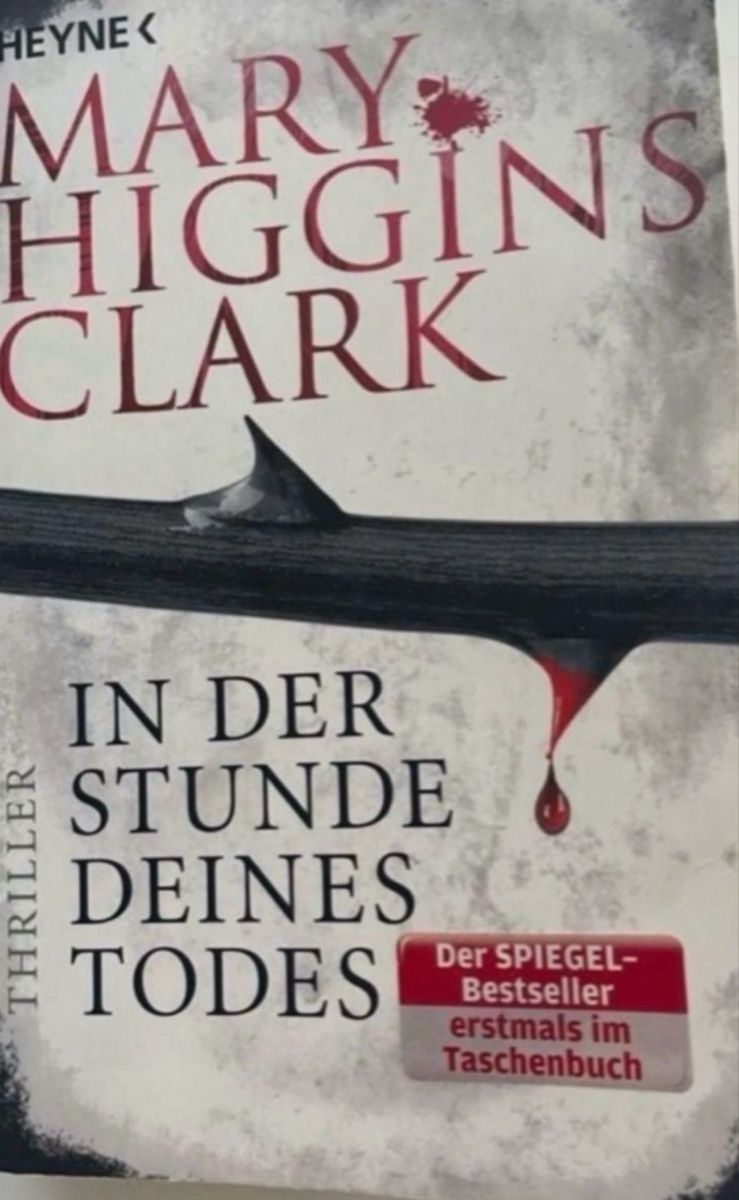 Libri: Mary Higgins Clark "In der Stunde deines Todes" Thriller – Nuovo (secondo la descrizione) da Freidorf TG venduto da nad_fxh7