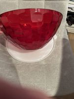 Tupperware Schüssel Diamant/Prisma 3.5 L rubinrot neuwertig