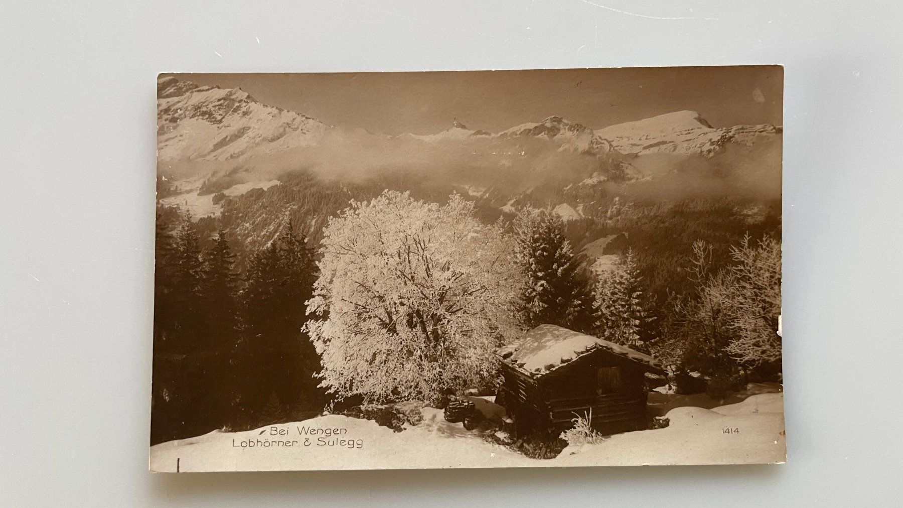 Cartoline postali: Bei Wengen Lobhörner & Sulegg ok – Usato da Glattfelden venduto da cybermaxx