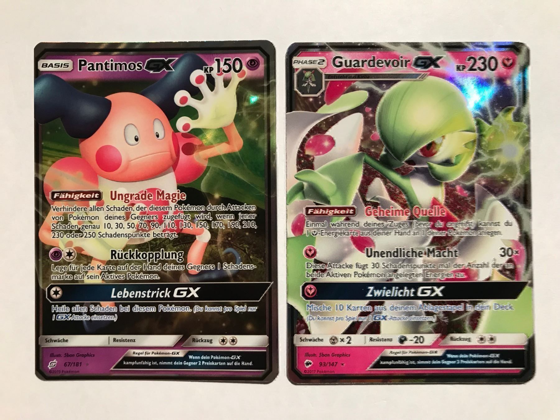 Pokémon Carte collezionabili: GX Set: Pantimos & Guardevoir – Nuovo (secondo la descrizione) da Hagendorn venduto da Pokecollectorch 1