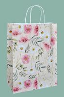 Papier-Tragtaschen 220/100 x 310 mm Blumen