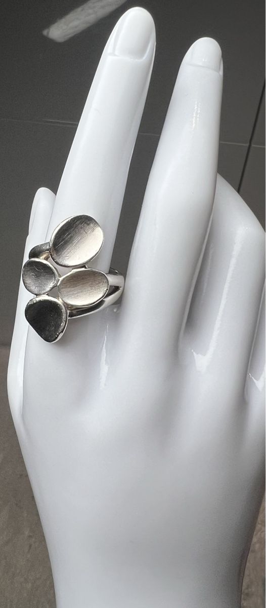 Anelli: Bague argent massif design moderne – Usato da Chenens venduto da anasantos90