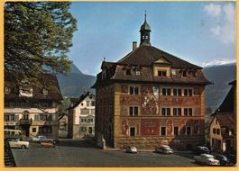 SCHWYZ Rathaus - Auto