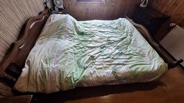 Chambre complète bois massif