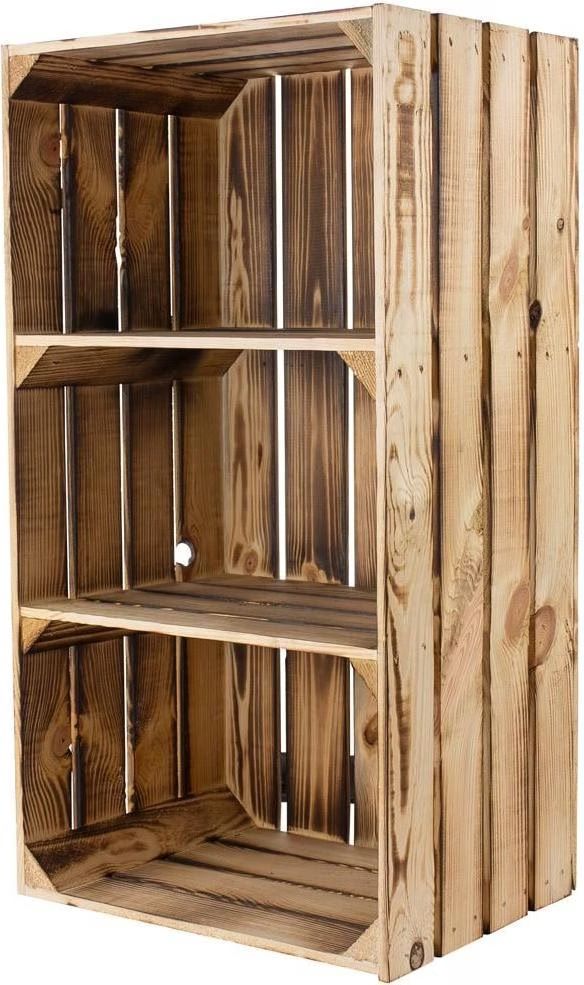 Regale: Vintage Holzregal – Gebraucht aus Safenwil von Momohabilis