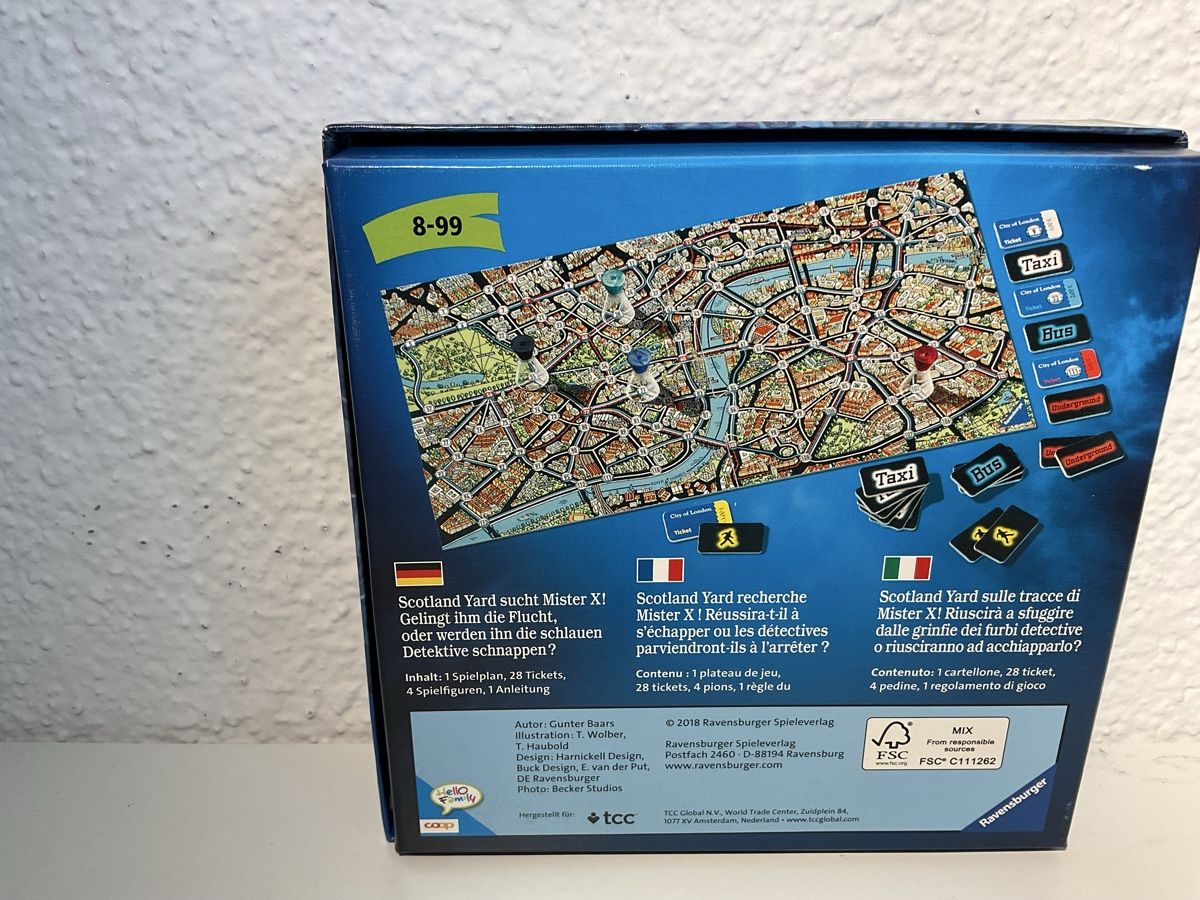 Ravensburger Spiele: Scotland Yard Spiel – Gebraucht aus Zofingen von Hoppla09 1