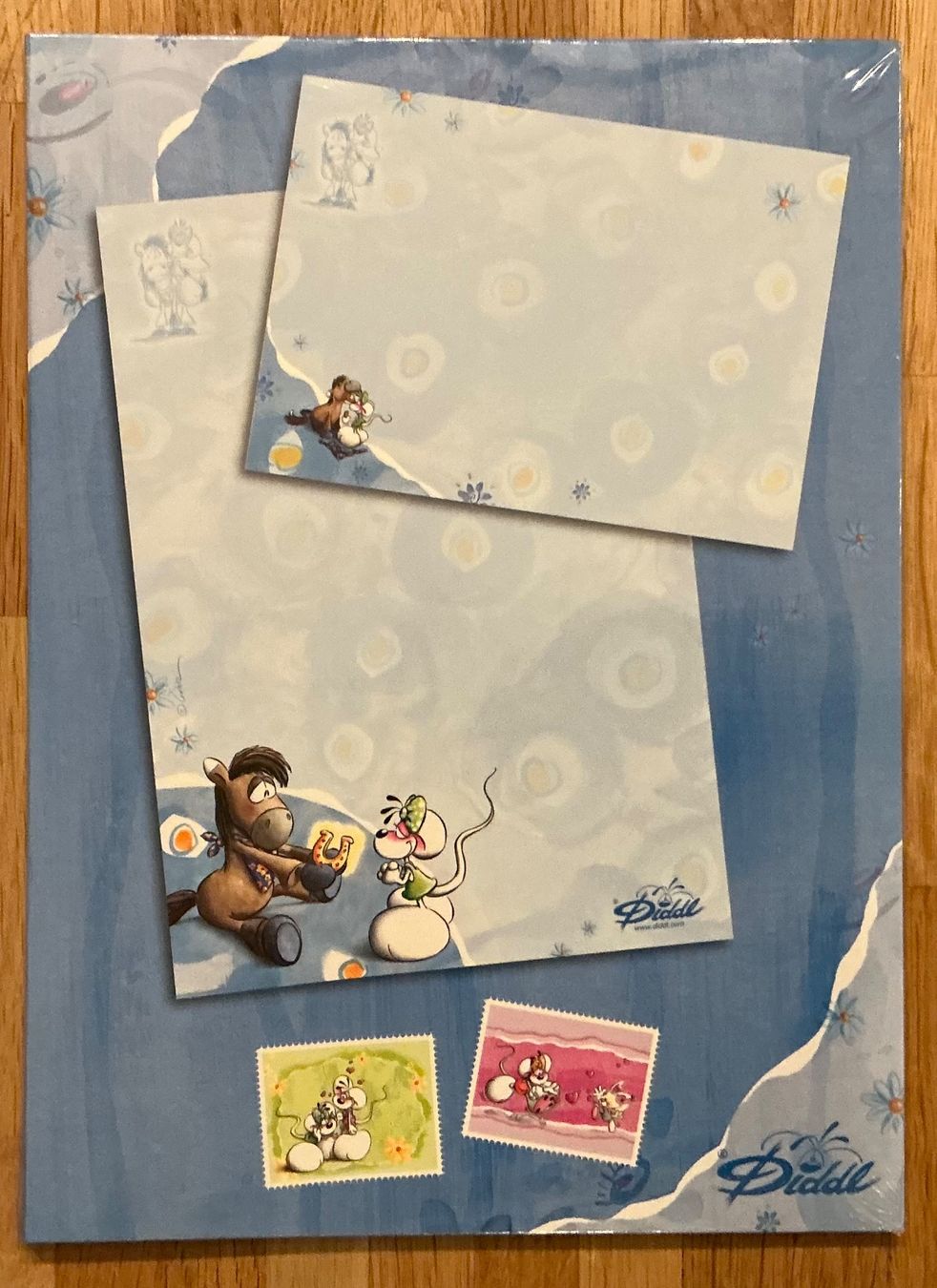 Diddl Briefpapier inkl. 18 Briefmarken Neu OVP Rarität (Neu und ...