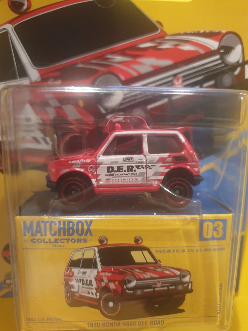 Matchbox Modellautos: Matchbox 1970 HONDA N600 OFF ROAD – Neu und originalverpackt aus Oftringen von Rotor 2