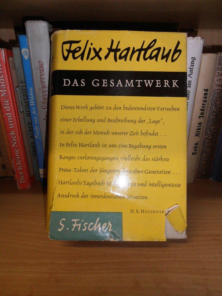 Libri: Felix Hartlaub - Das Gesamtwerk – Usato da Zürich venduto da rudirentier