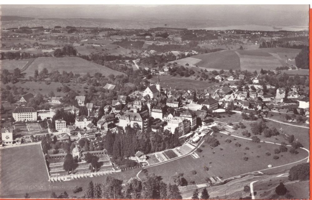 1960 MENZINGEN DORF FLUGAUFNAHME (Gebraucht) in Montebelluna / TV für ...