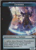 TCG Magic The Gathering MTG De SNC Token 005 Zauberer