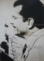 Gabriele Ferzetti (1925-2015) Schauspieler - Autogramm