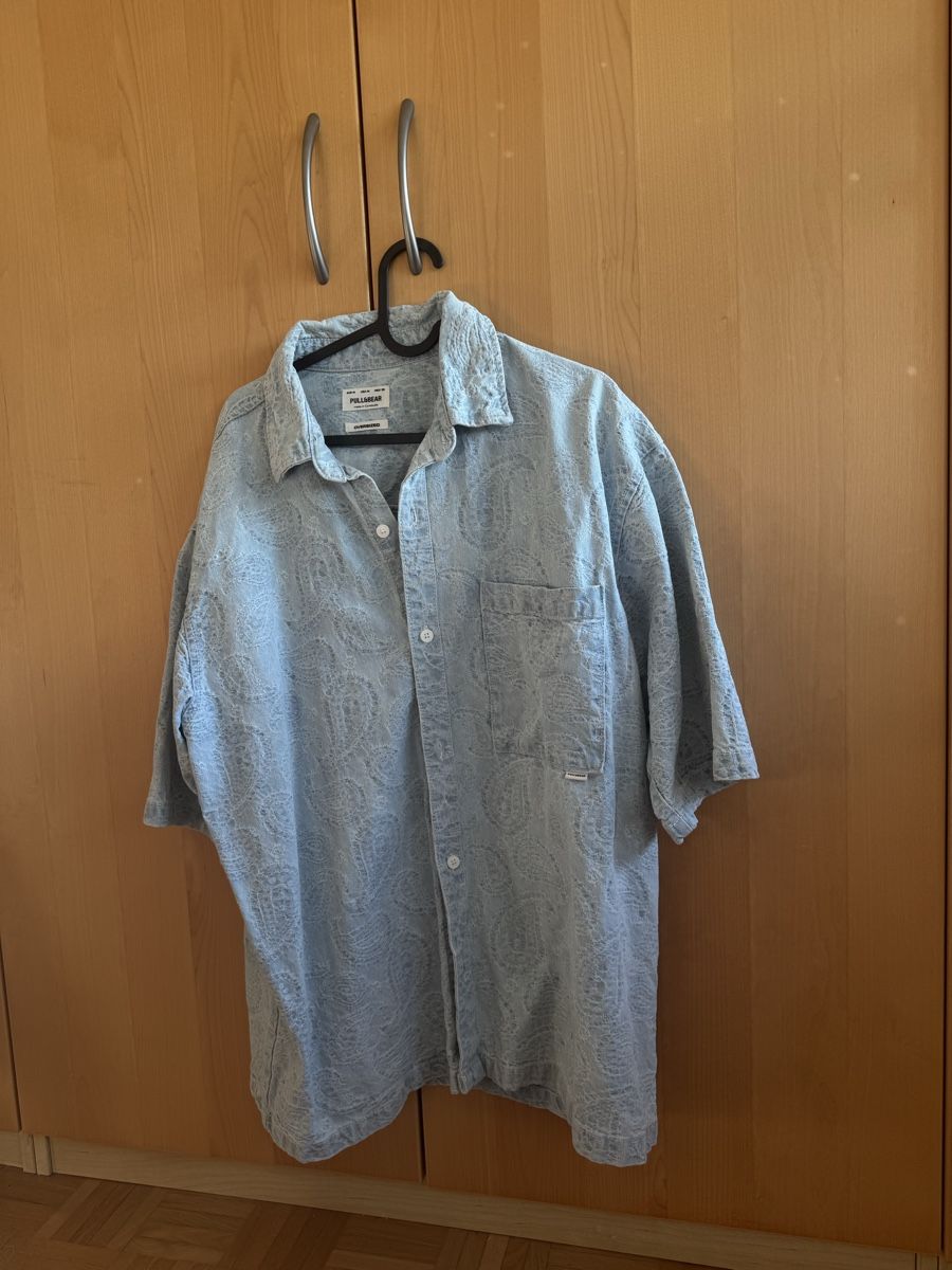 Pull&Bear Hemden: Pull&Bear Oversize Hemd mit Muster – Neu (gemäss Beschreibung) aus Basel von DavideCalla