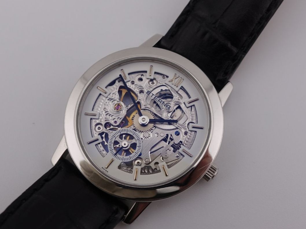 Eterna Orologi: Eterna 950 Platin Skelettiert – Usato da Kilchberg ZH venduto da dnalor11 4