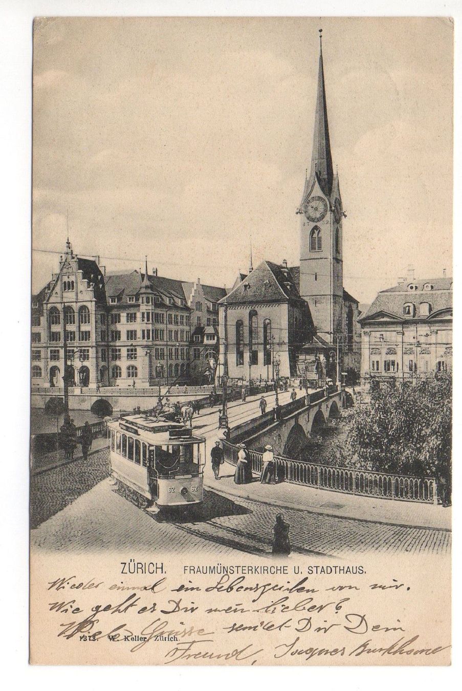 Cartes postales: ZÜRICH Strassenbahn, Tram – D'occasion à Jona par philajona