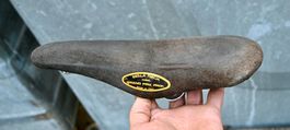 VINTAGE Wildledersattel - Selle Italia mod Grand Prix Prof.