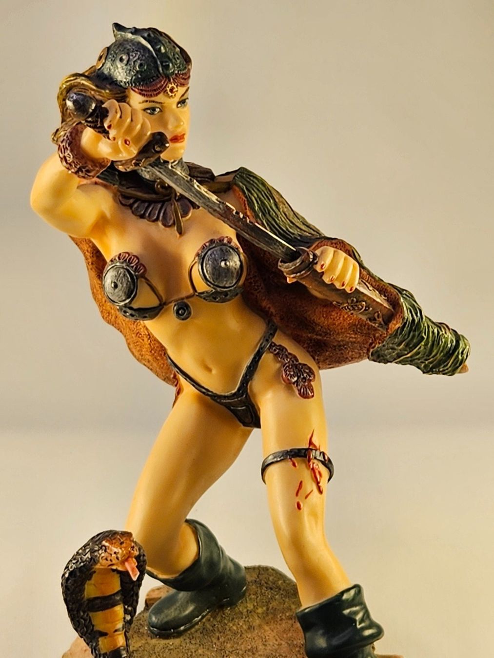 Figurines: Fantasy Figur "Kriegerin mit Kobra" – D'occasion à Illnau par Beriev 4
