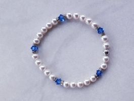 Swarovski Armband  flexibel durch Zugband ca.18cm